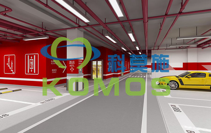 深圳车库3D效果图